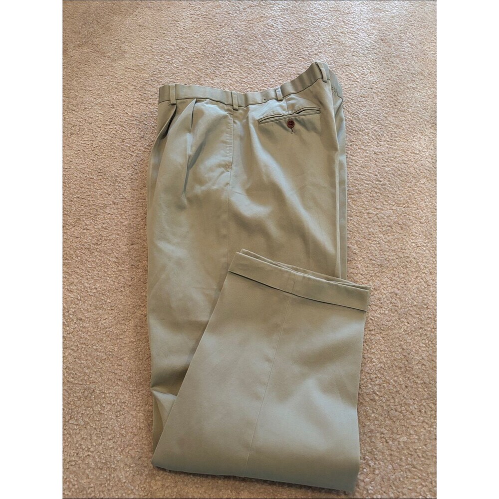 Brooks Brothers Pleated Dress Pants Tan